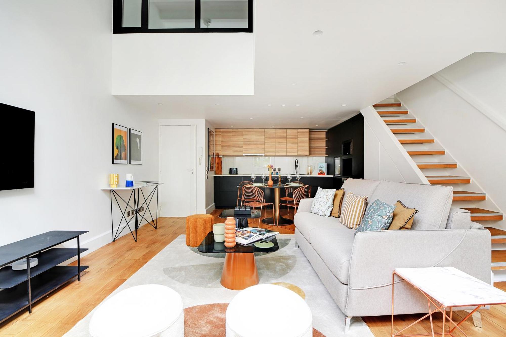 Amazing Loft 2Br - Eiffel Tower Daire Paris Dış mekan fotoğraf