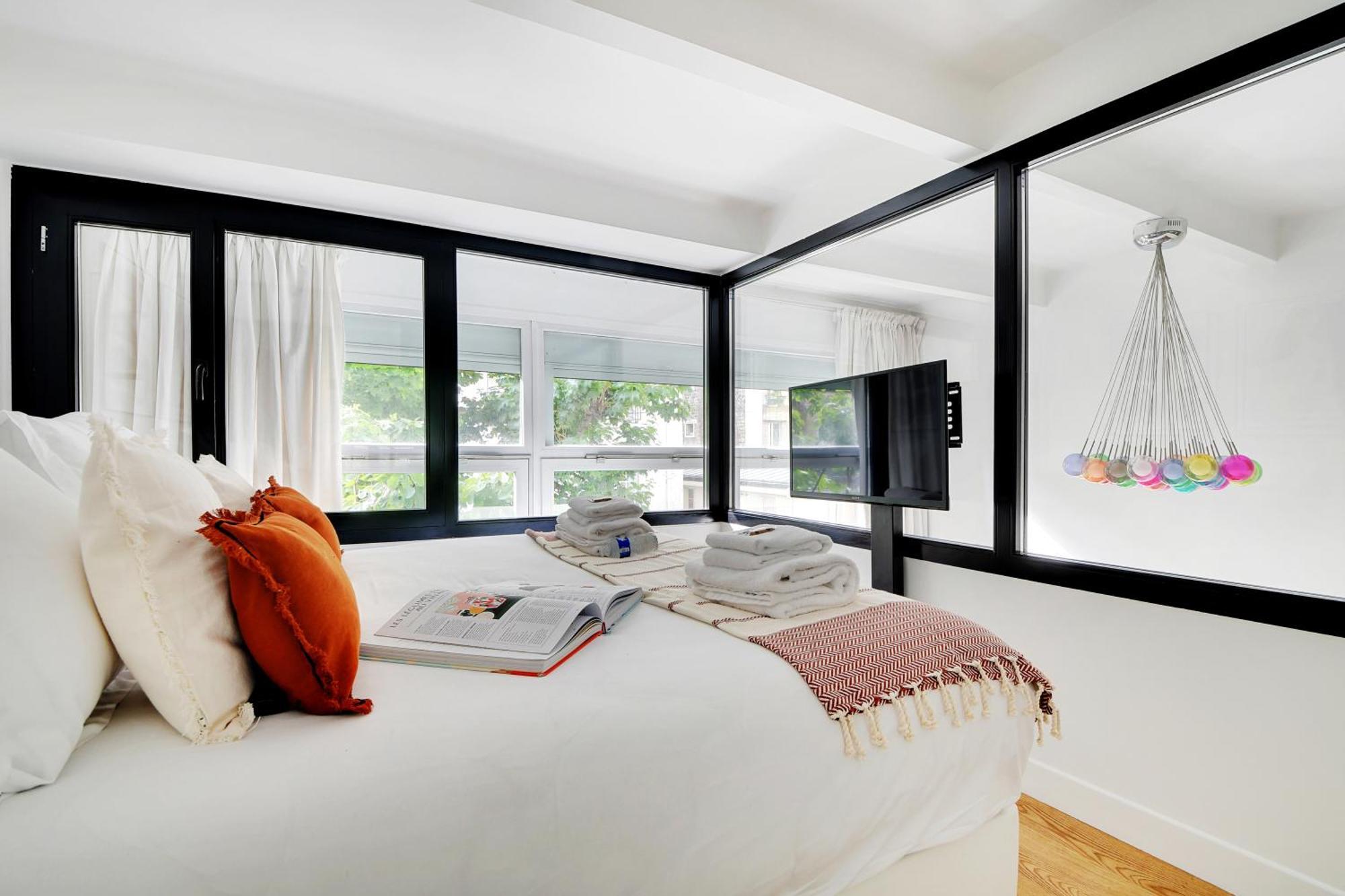 Amazing Loft 2Br - Eiffel Tower Daire Paris Dış mekan fotoğraf