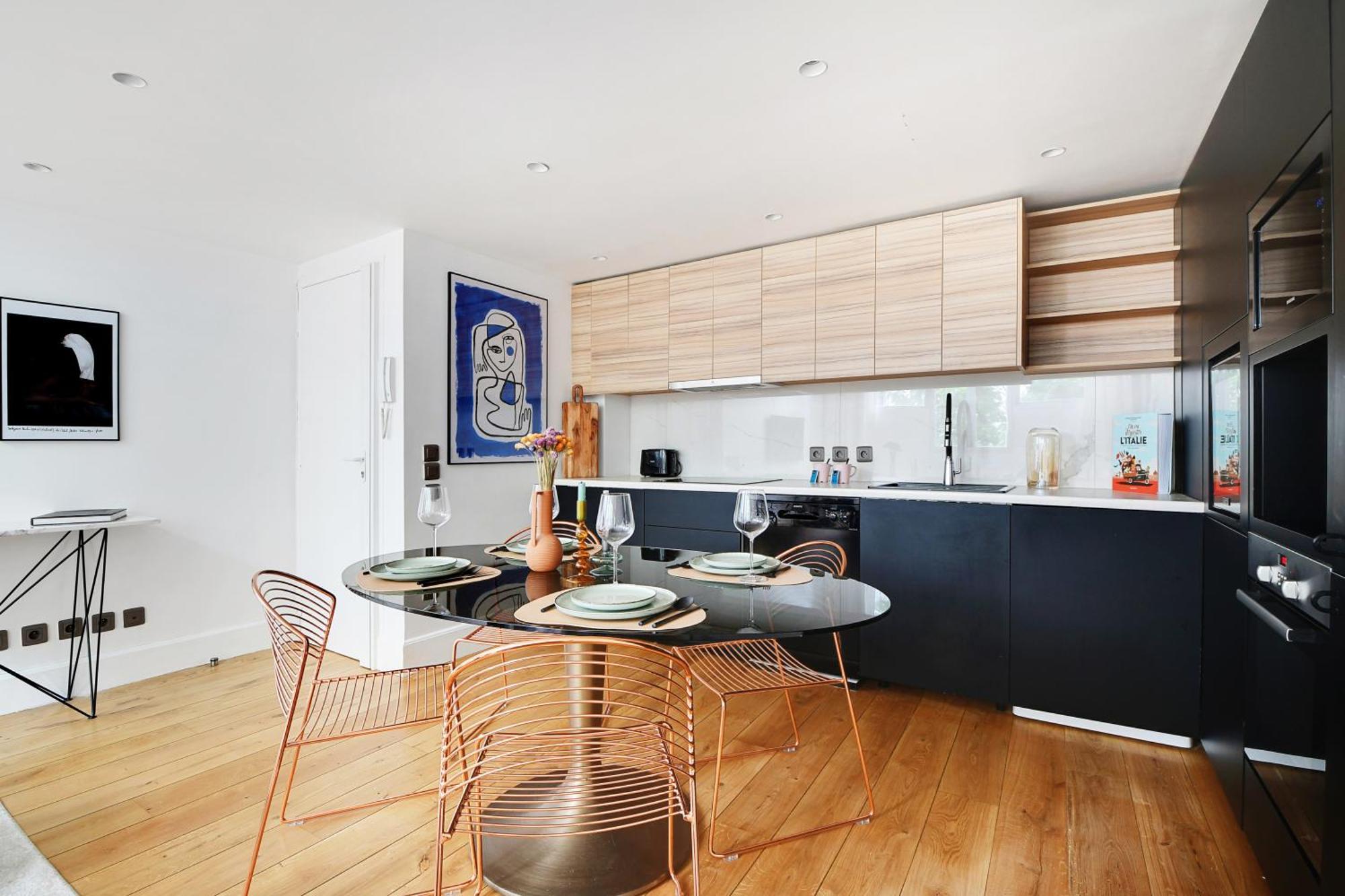 Amazing Loft 2Br - Eiffel Tower Daire Paris Dış mekan fotoğraf